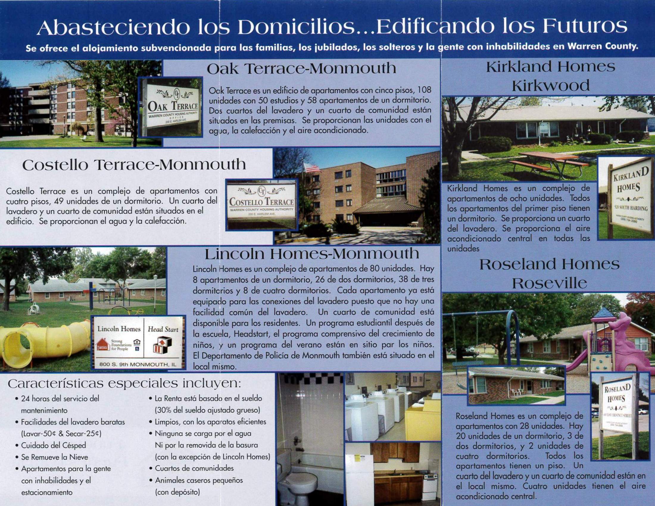 Warren County Housing Authority Providing Homes........Building Futures